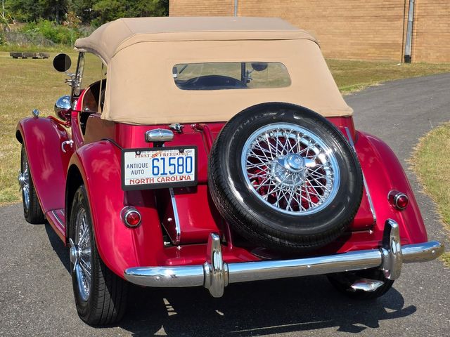 1953 Mg TD Roadster 1953 Mg TD Roadster