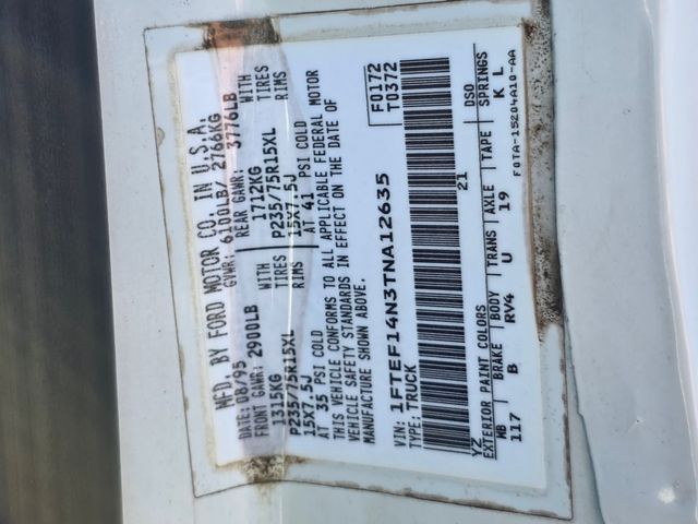 1996 Ford F-150 XLT SWB